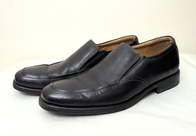 Geox Respira Herren Schuhe G 43 Leder schwarz Slipper Business Halbschuhe 260332