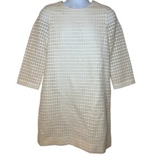 Kate Spade New York Ashby Dress Womens Sz 10 Textured Dots Cocktail Embroidered