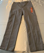Dickies 874 Work Pants Mens 38x32 Gray Original Fit Flex Durable Stain Resistant