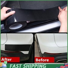 Auto Protector Cover Scuff Sill NEW Door Sticker Plate Bumper Anti Scratch Strip