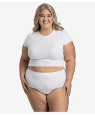 Fruit of the Loom Women's Plus Size Underwear Briefs, Fit for Me
