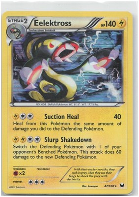 Eelektross - Holo 47/108 DEX Dark Explorers LP-NM