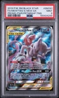 Pokemon Mewtwo & Mew GX Power Partnership Tins Full Art Promo SM191 PSA 9 Mint