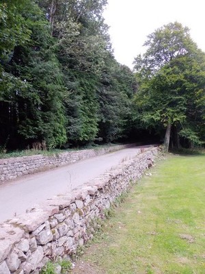 Photo A2 Driveway out of Bellfield Park Banchory/NO6995 ENE towards Sta c2015