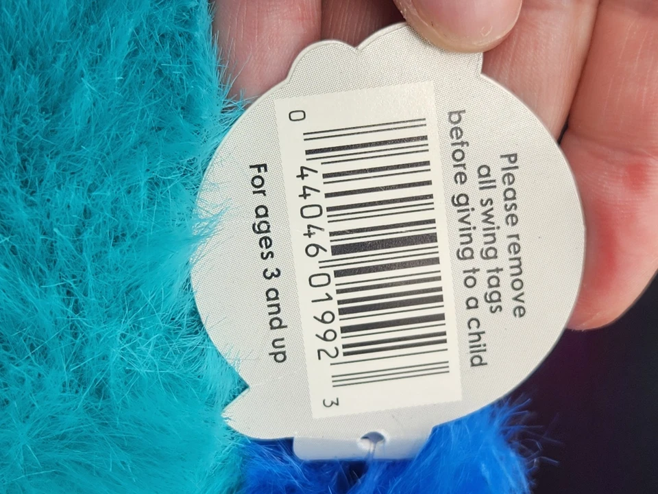 Oso de peluche Swibco Cosmo 1998 vintage raro nuevo con etiquetas Foto 4 de 4