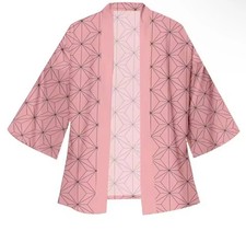 Demon Slayer: Kimetsu no Yaiba  Nezuko Kamado Kimono Robe Costume Cosplay 3XL/XL