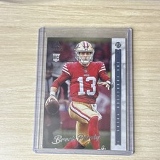 Panini 2022 Chronicles Luminance Brock Purdy Rookie #213 49ers NFL Card. rookie card picture