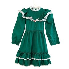 Vintage Disney Winnie the Pooh girls dress green size 6XL