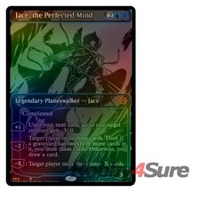 Foil Jace, The Perfected Mind (oil Slick Raised Foil) Phyrexia: All Will Be One