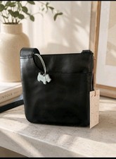 Image of Radley London Black Leather Cross Body Bag Brand New With Tags & Dust Bag