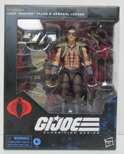 2024 Hasbro G.I. Joe Classified Chip  Raptor  Talon & General Ledger  139