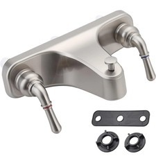 Tub/Shower Faucet 8 with Diverter for RV/Mobile Travel Home, Economical Two Hand