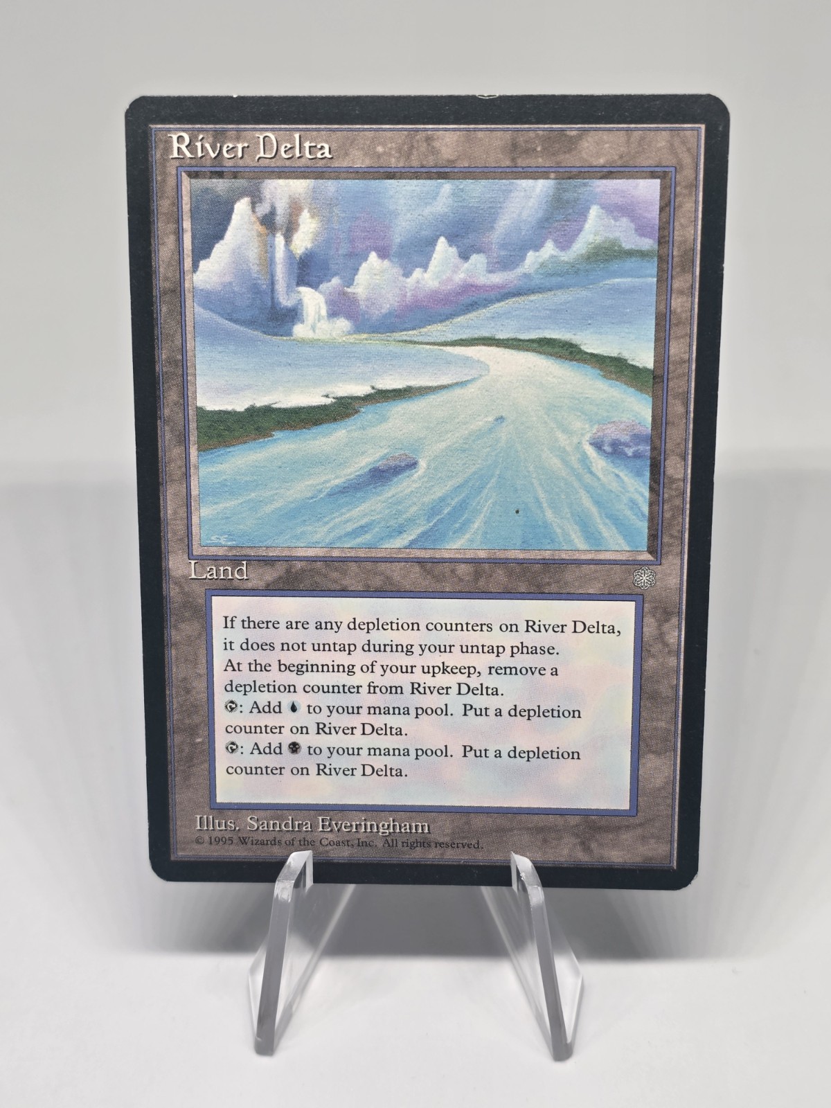 Magic The Gathering TCG River Delta Ice Age Vintage MTG 1995 WOTC Regular Rare 