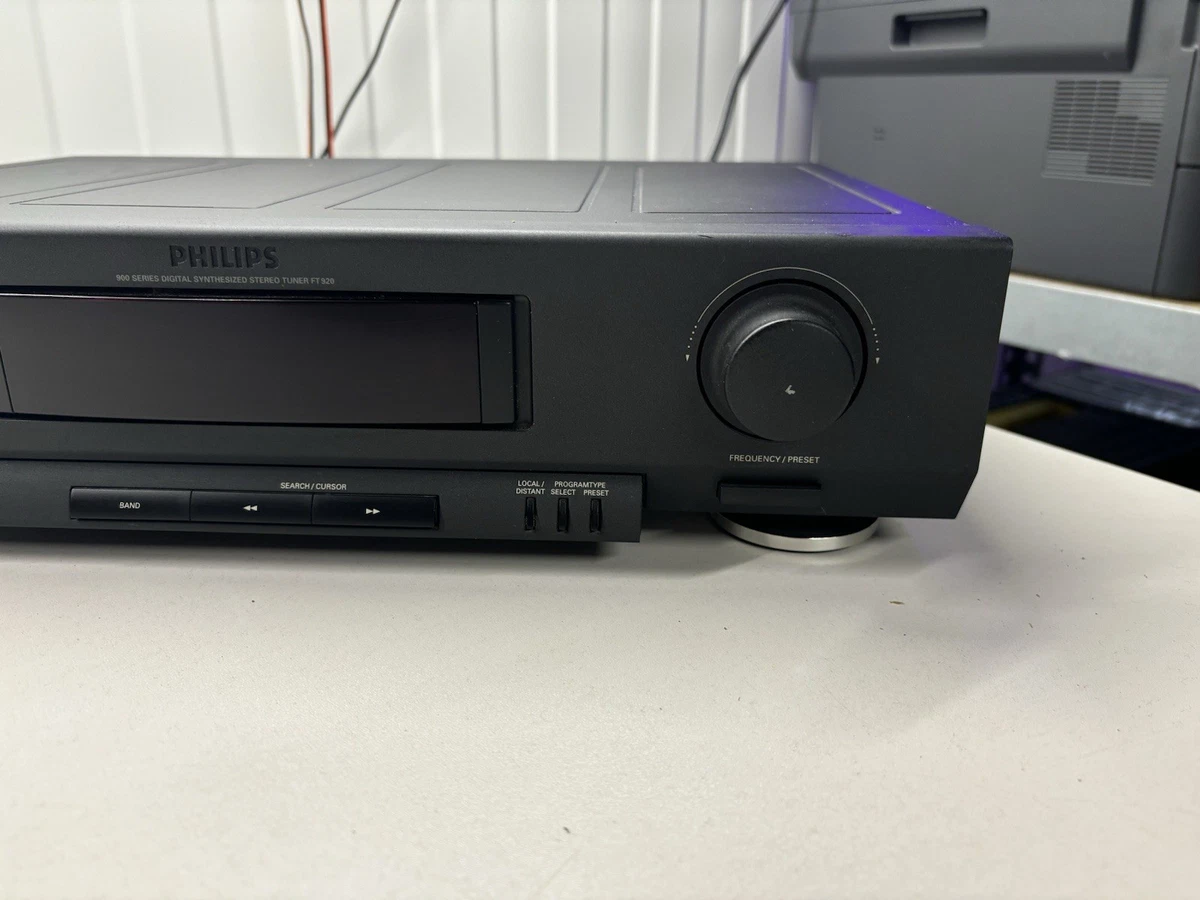 Sintonizador estéreo PHILIPS 70 FT920 negro HiEnd Series 900 - funciona bien