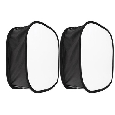 2x Faltbarer Softbox Diffusor Für  Yn900 / 600 LED-Video-Leuchtpanel