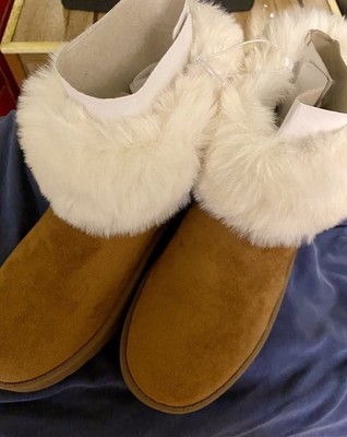 ￼Suede Chestnut Boots Girls