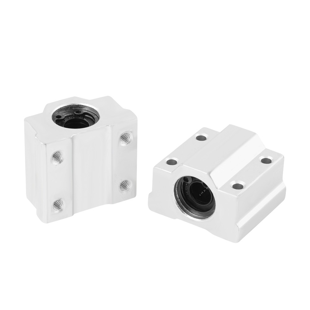 8mmx400mm CNC Linear Rail Shaft Rod SC8UU Bearing Block Kit For 3D Printer CTX☜