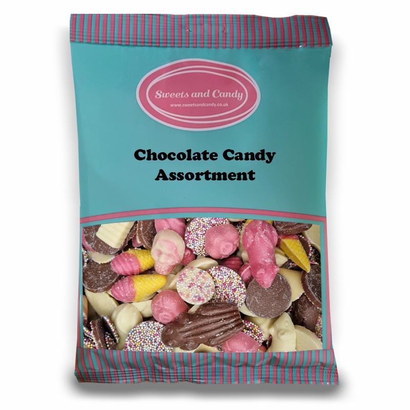 Chocolate Candy Assortment 1Kg - Mixed Chocolates in a Bulk 1 Kilo Bag