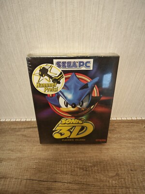 Sonic 3D Pc-Flickies' Island (PC, 1997) Neu und Sealed