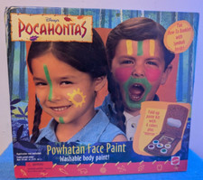 Disney Pocahontas Face Paint Kit RARE Make Up Powhatan SHIPS FREE Body SEALED