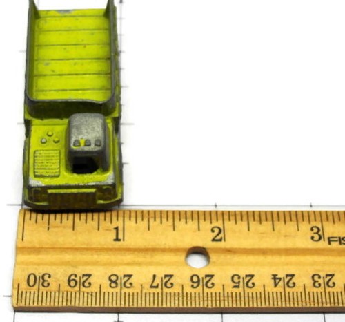 Vintage Tootsietoy Shuttle Truck 1967 Good Condition Die Cast Toy Lime Green - Picture 3 of 9