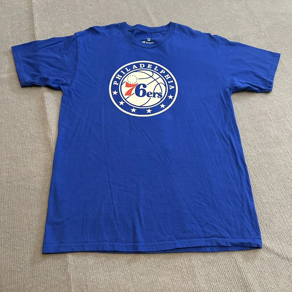 Camisa Simmons #25 azul para hombre talla mediana de los fanáticos de la NBA Philadelphia 76ers Foto 2 de 4