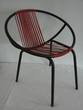 Spaghettistuhl 50er 60er Cocktailsessel Kinder Sessel Stuhl Rockabilly Vintage