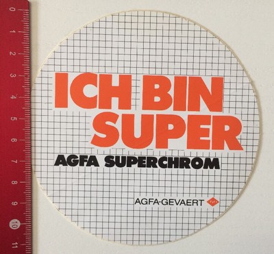 Decal/Decal: AGFA Super Chrome - I Am Super - AGFA-GEVAERT (11031680)