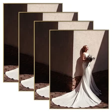 18x24 Metal Poster Puzzle Frame with Real Glass Aluminum Photo Frame Wall Hang