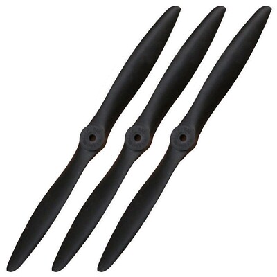 XOAR PJG 15x6 RC Model Airplane Propeller 15 Inch Nylon Nitro Glow Prop (3-Pack)