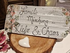 Deko Dachziegel Biberschwanz Vintage Garten, Sprüche individualisierbar