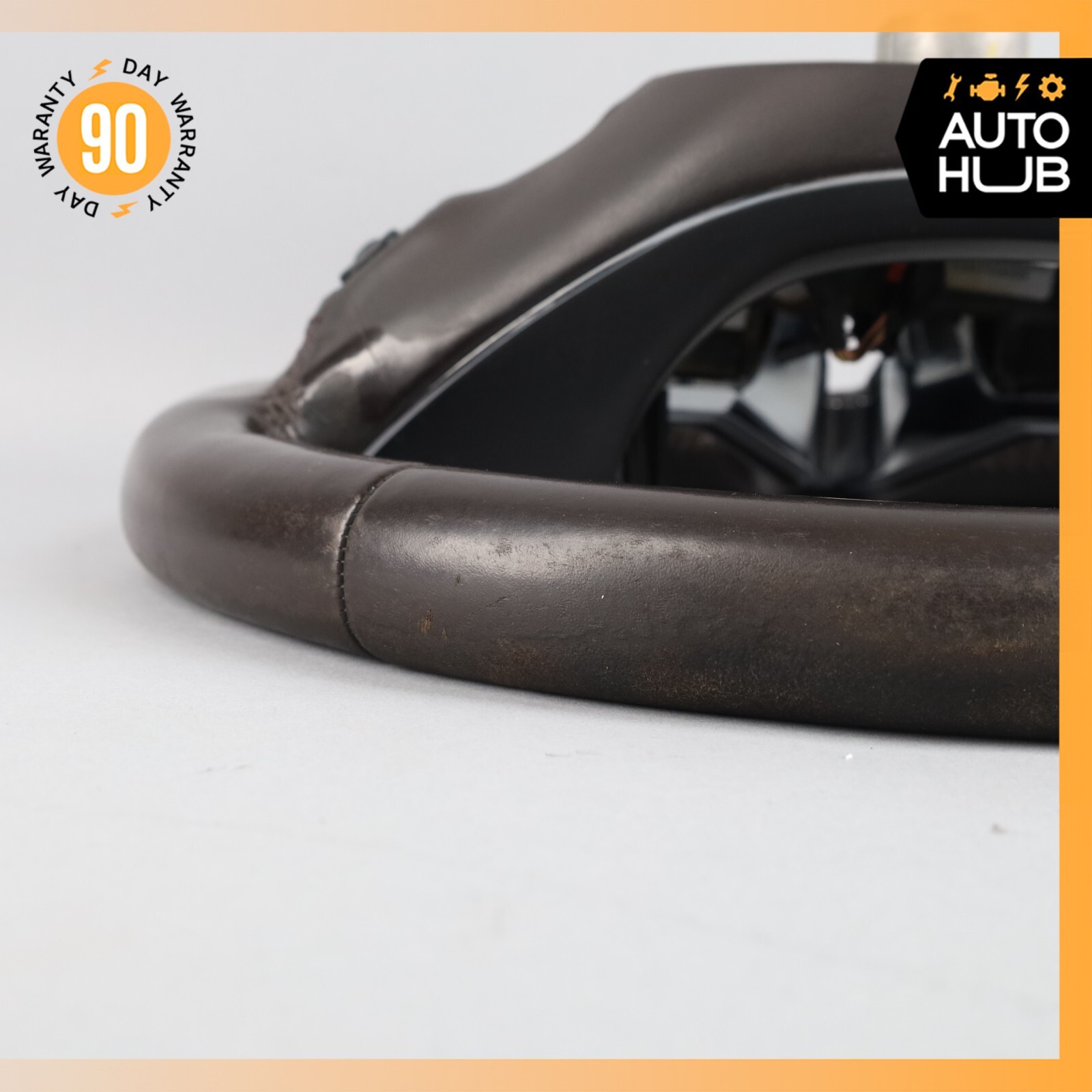 14-20 Maserati Quattroporte M156 S Q4 Ghibli M157 Steering Wheel Brown OEM