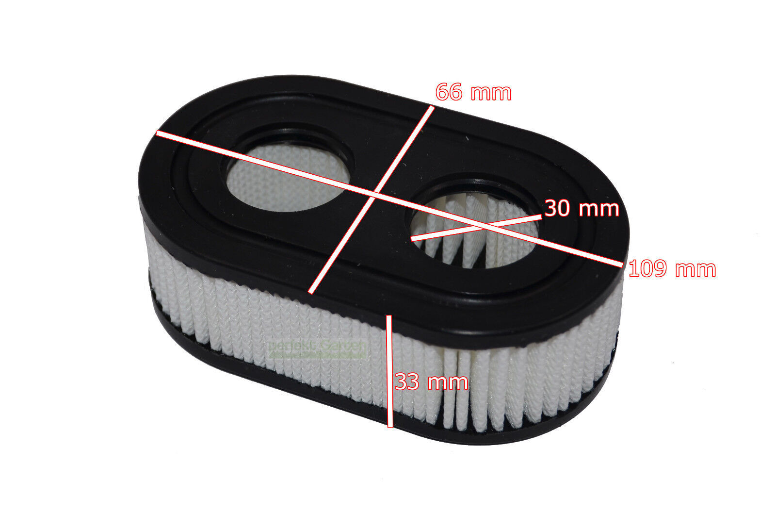 MCHNIC Luftfilter Set Für Briggs & Stratton Motoren - 2x Filter + Deckel