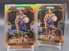 Jordin Canada - 2022 WNBA Prizm - Silver Prizm And Base #107 - Sparks