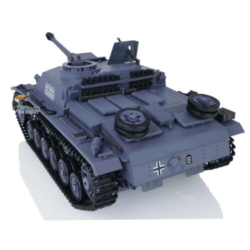 On Sale Henglong 2.4G 1/16 7.0 Plastic RC Tank Model Stug III 3868 RTR BB IR Ver - Picture 7 of 12
