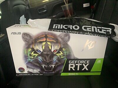 ASUS KO GeForce RTX 3060 Ti V2 OC 8GB GDDR6 Graphics Card ASUS KO GeForce RTX 3060 Ti V2 OC 8GB GDDR6 Graphics Card