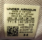 NEW Under Armour UA GGS Charged Rogue Girls’ Running Shoes Size 7Y Purple Crest  — photo 10