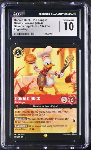 Donald Duck - Pie Slinger graded CGC 10 for sale on eBay