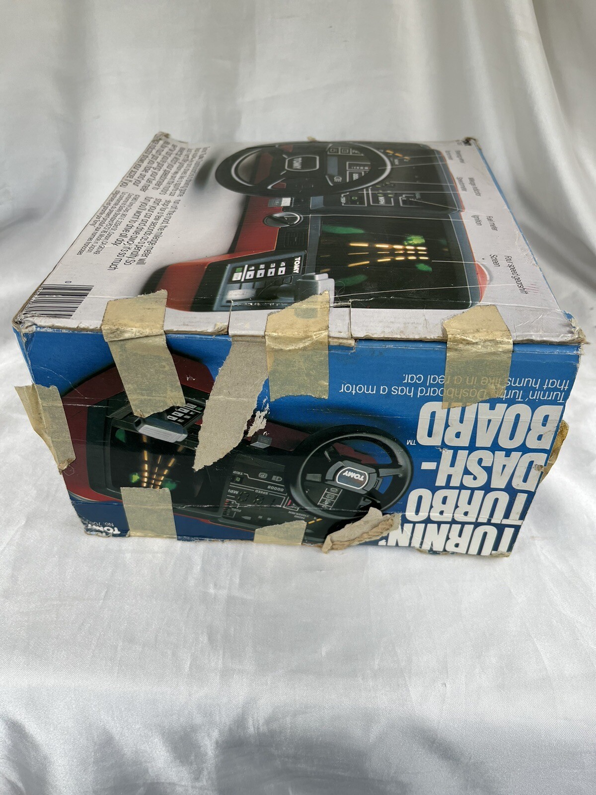 Tomy Turbo Racing Car Dashboard Game Toy Turnin 1983 Works But For