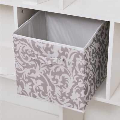 Periea Premium Aufbewahrungsboxen Würfel - flach faltbar - je 28x28x28cm - Packungen 1 bis 10