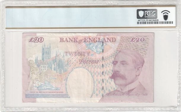 1999 20 Pounds Great Britain/Bank of England PCGS VERY FINE 25 CK75 998015 - Image 2 of 4