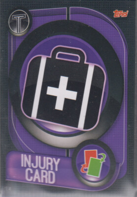 Match Attax Champions League 19/20 T4  - Injury Card - Tactic Card - 2019/2020