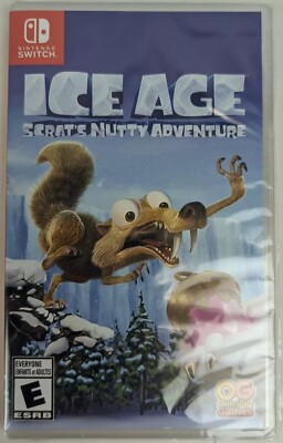 Brand New Factory Sealed! - Ice Age - Scrat's Nutty Adventure - Nintendo Switch