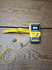 Sony Walkman Sports SRF-M70 FM/AM Radio w/Belt Clip Arm Band Strap Works
