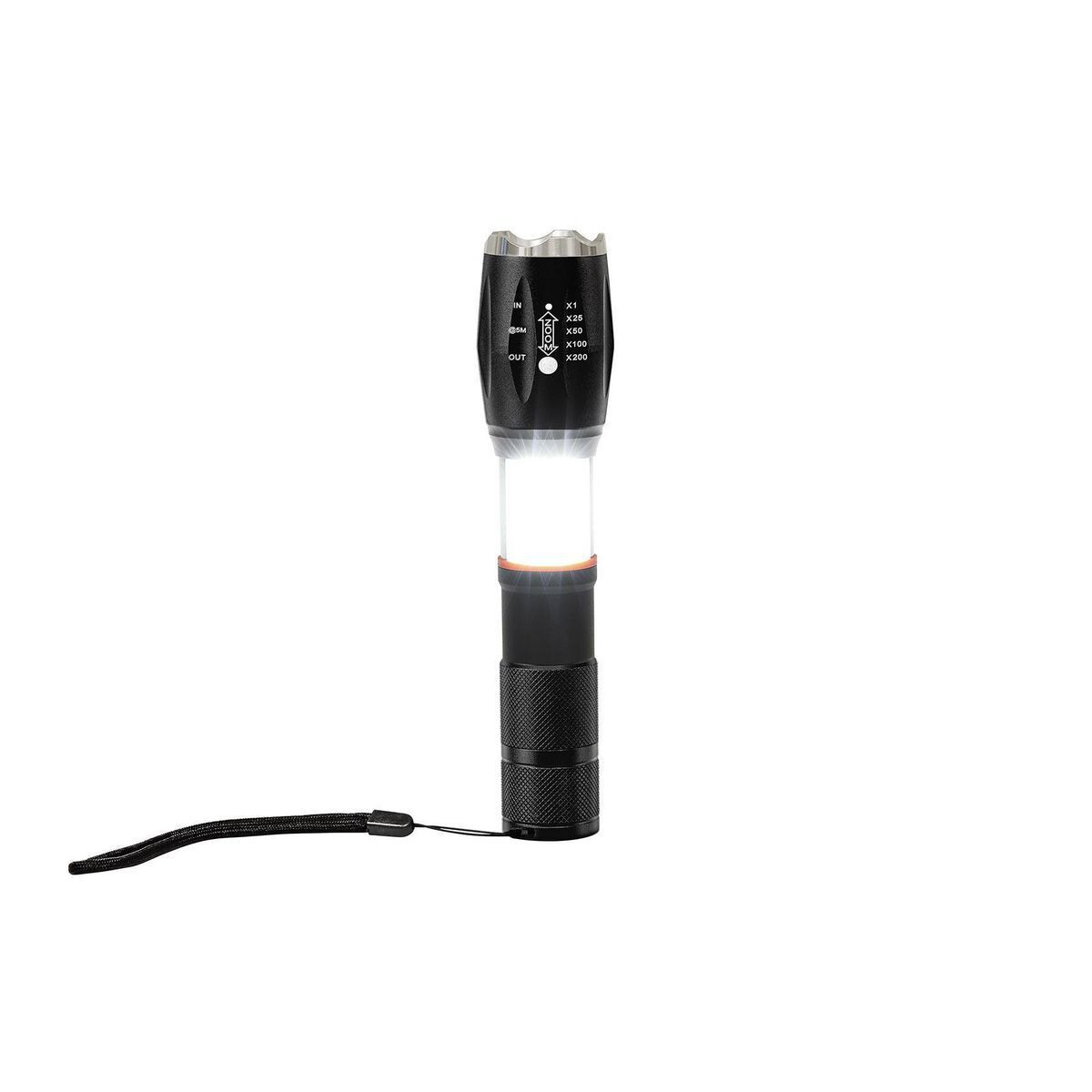 Quantum Tactical Flashlight with Cob Slide 400 Lumens 58218 for sale