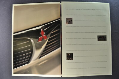 1996 Mitsubishi Brochure Eclipse Spyder 3000GT Mirage Diamante