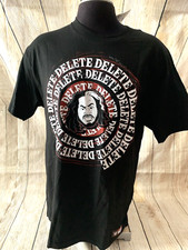 MATT HARDY WWE Authentic Delete Delete Woken Warrior Black T-Shirt Men's MEDIUM