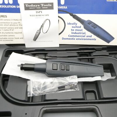 Todays Tools WIFI I SPY Endoskop Inspektionskamera für PC Smartphone iPad