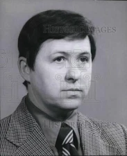 1976 Press Photo J. Francis McCaffrey, Sheriff candidate