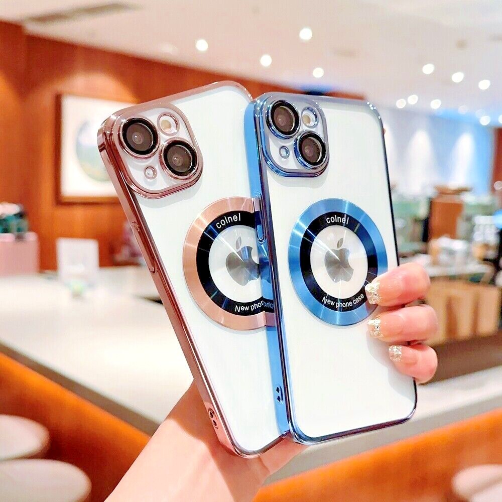 Magnetic Case For iPhone 14 Pro Max 15 14 13 12 11 Camera Lens Cover Mag Safe